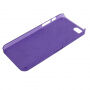 Ultra-tanka plastična maskica za iPhone 5 / 5S / SE (2016) - ljubičasti