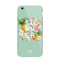 NXE zaštitna plastična maskica sa slojem od kaljenog stakla za Apple iPhone 6 Plus / 6S Plus - tirkizni