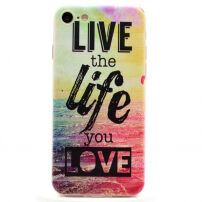 Ultra tanka 0.6 mm maskica za Apple iPhone 8 / 7 - Live the Life You Love