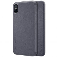 NILLKIN zaštitna flip futrola za Apple iPhone XS / iPhone X - crna