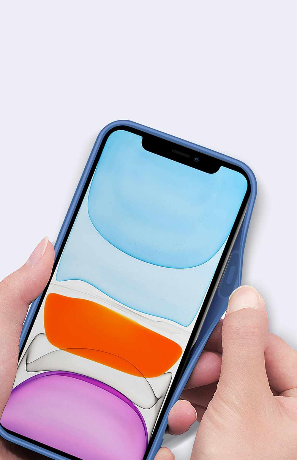 Zaštitna maskica s džepom za kartice za iPhone 12 - žuti