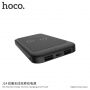 HOCO elegantno prijenosno napajanje 10000mAh s bežičnim punjenjem za Apple iPhone - crna
