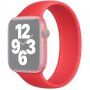Silikonski remen za navući za Apple Watch Ultra 49mm / 46mm / 45mm / 44mm / 42mm - S - crveni