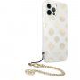Guess Chain Peony maskica za iPhone 12 Pro Max - zlatni