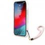Guess Marble maskica za iPhone 12 Pro Max - ružičasti