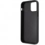 Guess Saffiano Big 4G Metal Logo maskica za iPhone 12 Pro Max - crni