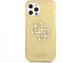 Guess Big 4G Full Glitter maskica za iPhone 12 Pro Max - zlatni