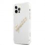 Guess Vintage Script Gold Logo maskica za iPhone 12 Pro Max - zlatni