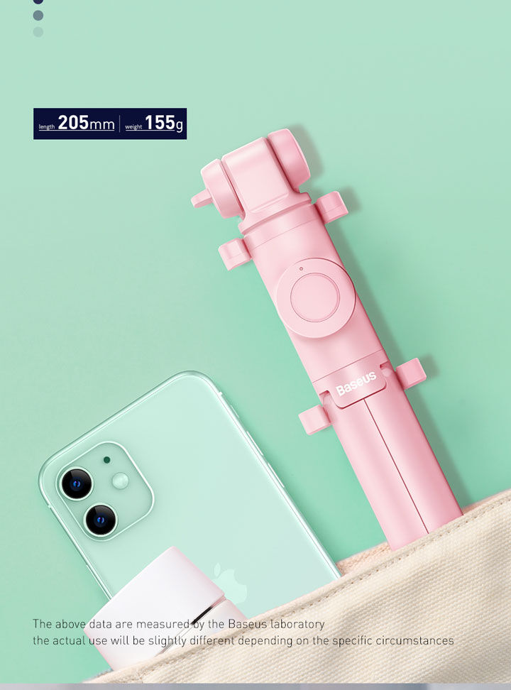 Baseus Lovely bluetooth selfie stick sa stativom za iPhone - crna