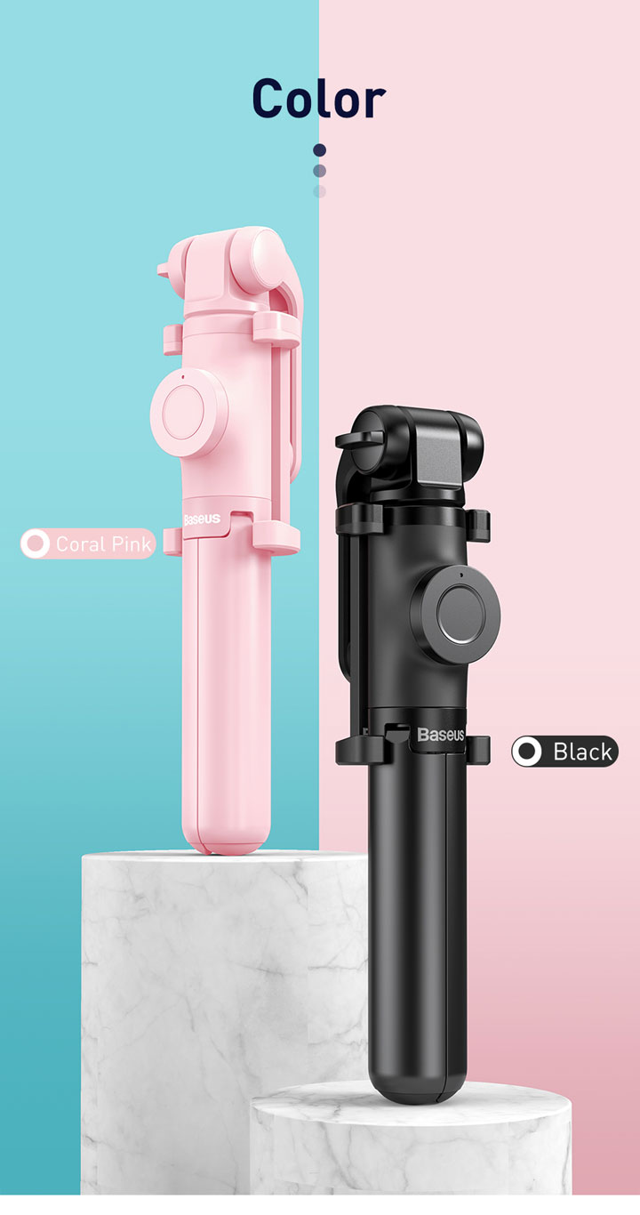 Baseus Lovely bluetooth selfie stick sa stativom za iPhone - crna