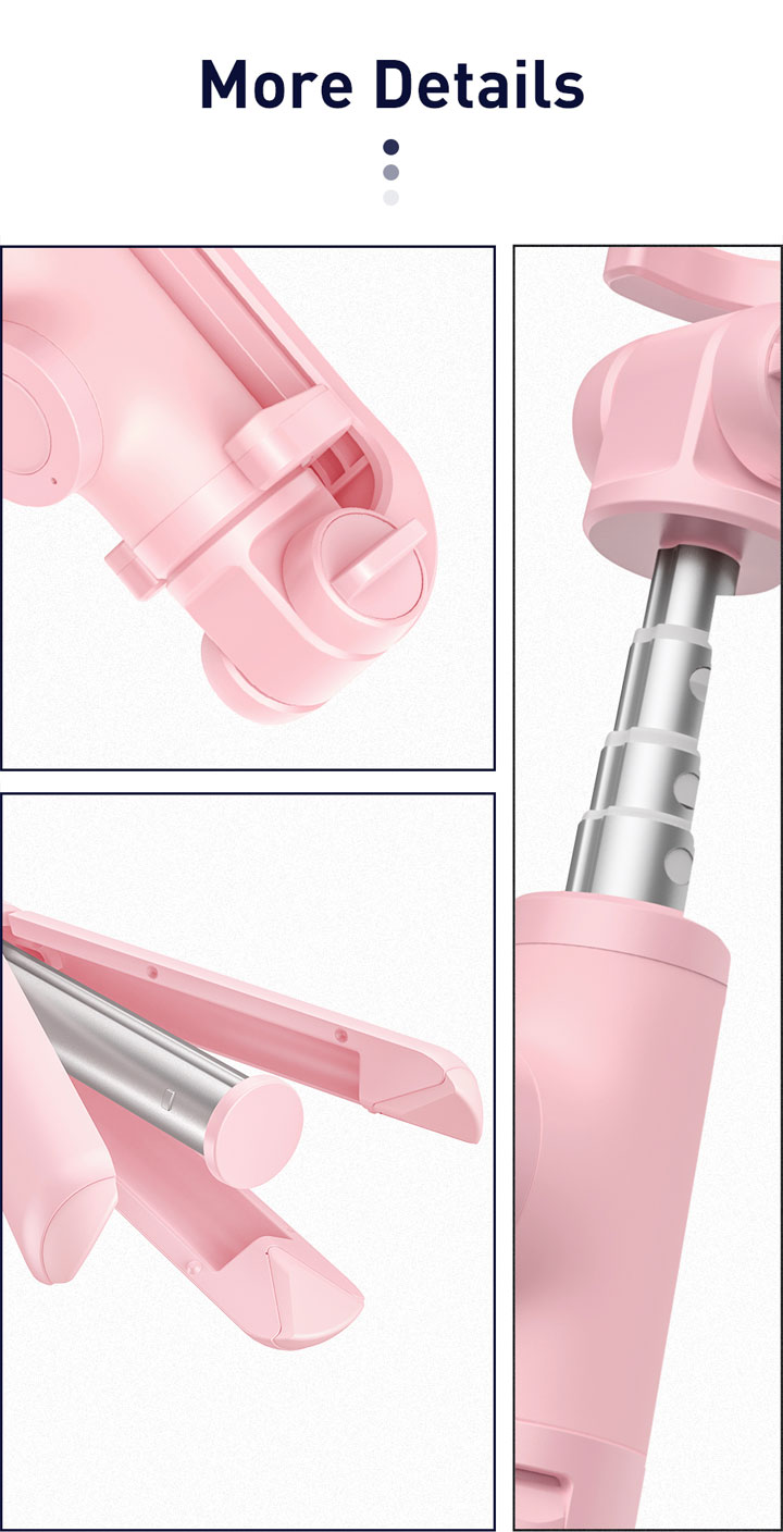 Baseus Lovely bluetooth selfie stick sa stativom za iPhone - crna