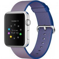 Tkani najlonski remen za Apple Watch 42mm / 41mm / 40mm / 38mm - kraljevsko plav