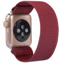 Najlonska remen za navući za Apple Watch 42mm / 41mm / 40mm / 38mm - boja vina