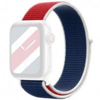 Najlonski remen s velcro zatvaračem za Apple Watch Ultra 49mm / 46mm / 45mm / 44mm / 42mm - Velika Britanija