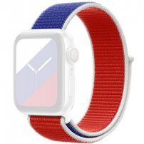Najlonski remen s velcro zatvaračem za Apple Watch Ultra 49mm / 46mm / 45mm / 44mm / 42mm - Rusija