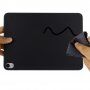 Mat silikonski pokrov za iPad Air 4 (2020) / Air 5 (2022) / Pro 11" (2018) - crni