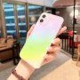 Prozirna maskica ogledalo za iPhone 11 - duginih boja