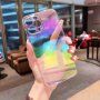 Prozirna maskica ogledalo za iPhone 11 Pro - duginih boja
