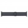 Silikonski remen s kliznom kopčom za Apple Watch 42mm / 41mm / 40mm / 38mm - tamno sivi