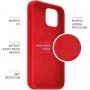 FIXED Flow silikonska maska pro iPhone 7 / 8 / SE (2020/2022) - crveni
