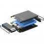 Cellularline FreePower Manta HD 5 000 mAh powerbanka sa priključcima USB-C / USB - crna