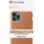 CellularLine Sensation Metallic silikonska maskica za iPhone 11 Pro - zlatni