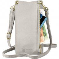 Cellularline Mini Bag futrola oko vrata pro iPhone - srebro
