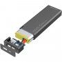 CellularLine FREEPOWER SLIM powerbanka s portom USB-A - 1 000 mAh - crna