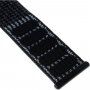 FIXED Nylon Strap najlonski remen za Apple Watch 42mm / 41mm / 40mm / 38mm - refleksno crni