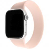 FIXED silikonski remen na provlačenje za Apple Watch Ultra 49mm / 46mm / 45mm / 44mm / 42mm - S - ružičasti