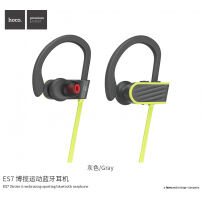 HOCO bežične Bluetooth sportske slušalice za Apple iPhone - sivo-žuta