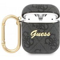Guess 4G Script futrola za AirPods 1 / 2 - sivi