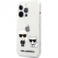 Karl Lagerfeld Ikonik maskica za iPhone 13 Pro Max - proziran