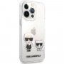 Karl Lagerfeld Ikonik maskica za iPhone 13 Pro Max - proziran