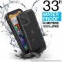Catalyst Total Protection vodootporna maska pro iPhone 12 - crni