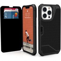 UAG Metropolis otporna flip futrola pro iPhone 13 Pro Max - boja crnog kevlara