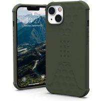 UAG Standard Issue silikonska otporna maska pro iPhone 13 - maslinast