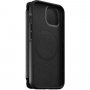Nomad MagSafe Rugged Folio kožna flip futrola pro iPhone 13 - crno
