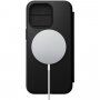Nomad MagSafe Rugged Folio kožna flip futrola pro iPhone 13 Pro - crno