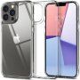 Spigen Quartz Hybrid sjajna maska sa staklenom zadnjom stranom pro iPhone 13 Pro Max - proziran