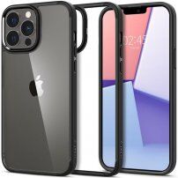Spigen Crystal Hybrid maskica za iPhone 13 Pro Max - crni