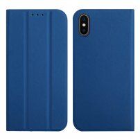 Magnetska flip futrola pro iPhone X / XS - kraljevski plava