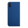 Magnetska flip futrola pro iPhone X / XS - kraljevski plava