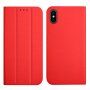 Magnetska flip futrola pro iPhone X / XS - crveno