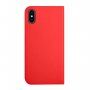 Magnetska flip futrola pro iPhone X / XS - crveno
