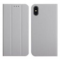 Magnetska flip futrola pro iPhone X / XS - sivo