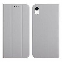 Magnetska flip futrola pro iPhone XR - sivo