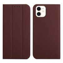 Magnetska flip futrola pro iPhone 12 mini - smeđi
