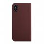 Magnetska flip futrola pro iPhone X / XS - smeđi