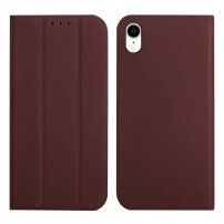 Magnetska flip futrola pro iPhone XR - smeđi